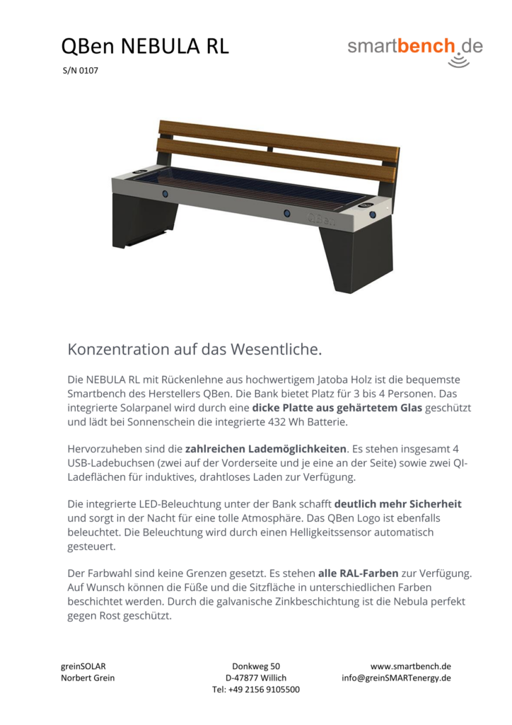 Datenblatt QBen Nebula RL 2025-1